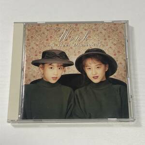 ●音楽CD／Wink・At Heel Diamonds／愛が止まらない／ウインク・鈴木早智子・相田翔子／中古