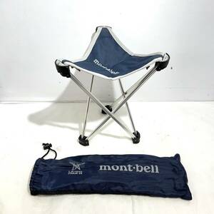 美品★mont-bell/モンベル L.W.TRAIL CHAIR 26 トレールチェア 折りたたみ 椅子 コンパクト 軽量 アウトドア キャンプ 小型 (o)