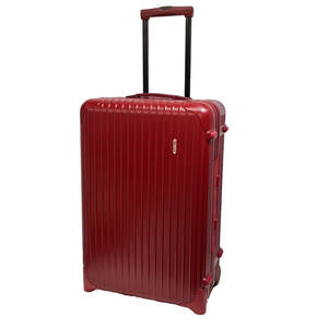 (志木)RIMOWA/リモワ SALSA サルサ 63L 2輪 855.63 スーツケース キャリーケース 赤 レッド ダイヤルロック 軽量 旅行 トラベル 