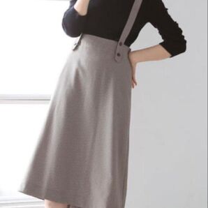 サロペットフレアスカート coen