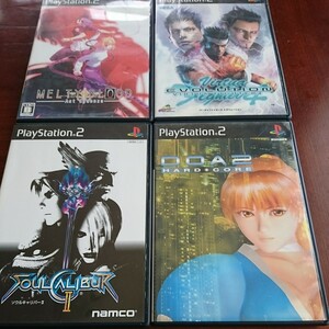 メルティブラッド アクトカデンツァ バーチャファイター4 ソウルキャリバーⅡ DOA2 ps2 プレステ2 プレイステーション2