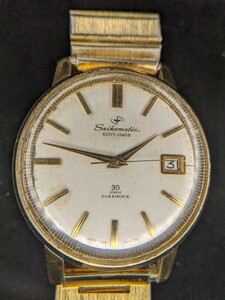 稼動品 SEIKO MATIC セイコー マチック メンズ 腕時計 8305-0020 DIASHOCK 30JEWELS