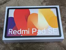 【中古】Redmi Pad SE　6GB/128GB ミントグリーン　数日使用品。 64G SDカード付_画像3