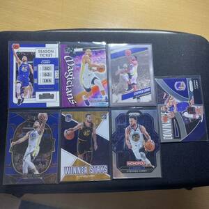 7枚セット Stephen Curry Card SET Donruss Prizm Optic NBAカード