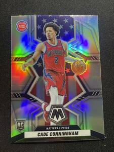 Cade Cunningham RC 2021 Mosaic SILVER National Pride Rookie Card NBAカード