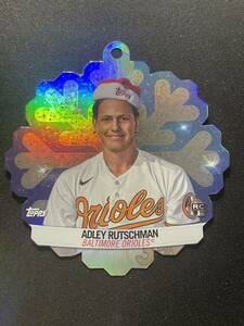 Adley Rutschman RC 2023 Topps Holiday Ornament オーナメント OVERSIZED Card MLBカード