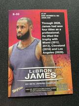 Lebron James 2021 Skybox NBAカード_画像2