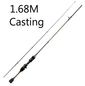 新品　5.6ft ベイトフィネスロッド　ブラック　アジ　メバル　バス　マス　など