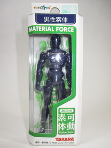 ★ミクロマン★マテリアルフォース★男性素体・紫色★M-10★[MICROMAN・MATERIAL FORCE・可動素体・デッサン・人形]★