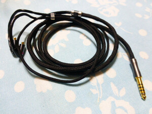 PENTACONN Ear OFC 8N-ofc 八芯 ブレイド編 125cm 4.4mm5極 トープラ販売 超々スリム Acoustune HS1697TI intime 翔 (IE400 IE500 PRO 可能