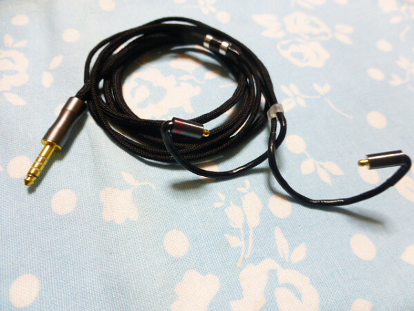 PENTACONN Ear OFC 8N-ofc 八芯 ブレイド編 125cm 4.4mm5極 トープラ販売 純銅 CINQBES Acoustune HS1697TI intime 翔 (IE400 IE500 PRO 可