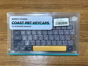 NuPhy PBT キーキャップ COAST Twilight nSA Dye-sub PBT Keycaps Air75 V2 Air75 Air60 ロープロファイル 