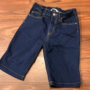 [H&M] man short pants color pants Size/10-11y(145) dark blue chinos H and M 