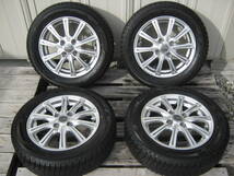 1円～即決美品ヨコハマiG60 165/65R14 14×4.5J +45 4H PCD100　スタッドレス　キャスト ハスラー ソリオ ルーミー トール 富山～個人宅OK_画像1