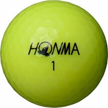 本間ゴルフ HONMA D1 スピードモンスター SPEED MONSTER 2ダースセット BTQ2003／BT2003 カラー:イエロー_画像3