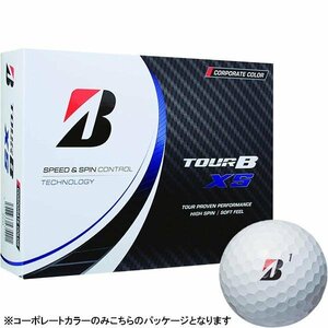 ブリヂストンゴルフ ゴルフボール 1ダース ●2022年モデル● ボールの種類:TOUR B XS ボールカラー:ホワイト（コーポレートカラー）