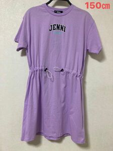jenni ワンピース　チュニック　150㎝　ラベンダー　Tシャツ