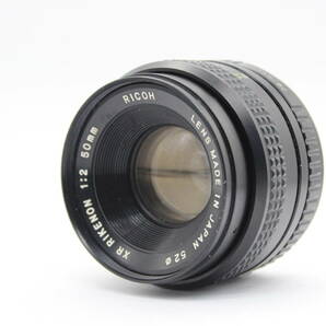 【訳あり品】 【和製ズミクロン】 リコー Ricoh XR Rikenon 50mm F2 レンズ s2665の画像1