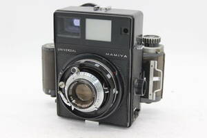 【訳あり品】 マミヤ Mamiya Universal Mamiya-Sekor 90mm F3.5 Roll Film Adapter 6x9 中判カメラ s3210