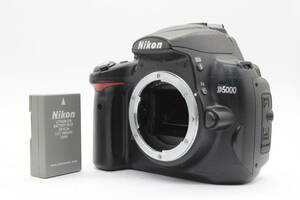 【返品保証】 ニコン Nikon D5000 バッテリー付き デジタル一眼 ボディ s3352