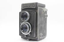 【訳あり品】 PRIMOFLEX Toko 7.5cm F3.5 二眼カメラ s3548_画像1