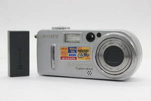 【返品保証】 ソニー Sony Cyber-shot DSC-P9 6x バッテリー付き コンパクトデジタルカメラ s3934