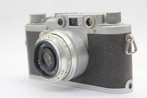 【返品保証】 Leotax Showa Optical Industar 50mm F3.5 レンジファインダー カメラ s4025