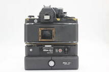【訳あり品】 ニコン Nikon F2 フォトミックA DP-11 ブラック MD-3 MB-1 モータドライブ付き ボディ s4046_画像4