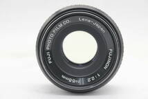 【返品保証】 フジフィルム Fujifilm Fujinon 55mm F2.2 M42マウント レンズ s4064_画像2