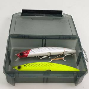 No.0867★1円～【ルアー2個セット】タイドミノーゴースト 170F　フィッシングジャパン ビッグミノー Tide Minnow GHOST 現状品