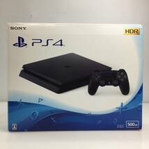 No.7962【PS4】PlayStation 4 プレイステーション4 ジェット・ブラック 500GB CUH-2200AB01 中古品 プレステ4_画像1