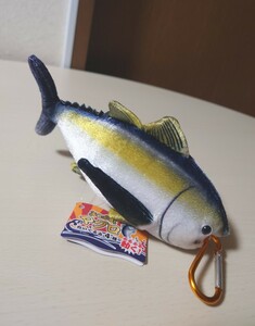 ぶるぶる！マグロぬいぐるみ ぶるぶる動くぬいぐるみ マスコット カラナビ付きぬいぐるみ 新品タグ付き プライズ限定品