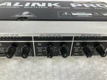 1109G【中古/通電OK】BEHRINGER ベンリンガー MX882 ラインミキサー ULTRALINK PRO ▲器材/レコーディング/PA機器/人気/今回限りの出品_画像5