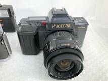 1124E【中古】一眼レフカメラ 10個 まとめ ▲CANON/キャノン/EOS100/MINOLTA/ミノルタ/PENTAX MZ-10/YASHICA/KONICA C35/KYOCERA/人気_画像9