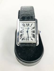 1121D【中古/電池切れの為不動】Cartier カルティエ 腕時計 3169 737679RX スイス製 ▲箱付き(COWA0043)※汚れ有/KD98JT19/ブランド