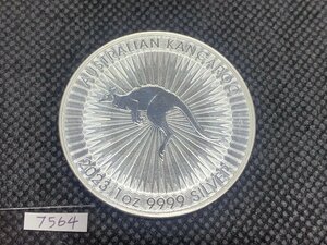 31.1グラム 2023年 (新品) オーストラリア「カンガルー 記念」純銀 1オンス 銀貨