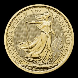 [保証書・カプセル付き] 2023年 (新品) イギリス「ブリタニア」純金 1オンス 金貨 (チャールズ3世)