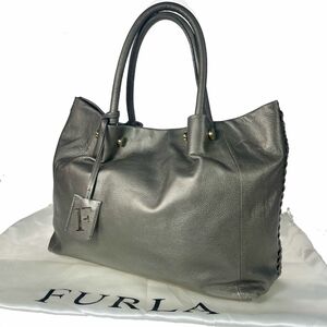 FURLA ハンドバッグ トートバッグ レザー 大容量 a80