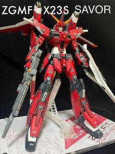 セイバーガンダム 1/100スケール 徹底改修 フルガレージキット 完成品