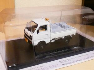 懐かしの商用車コレクション 1/43 スズキ キャリィ ST30型 1979 チリ紙交換仕様 / アシェット 国産名車コレクション ミニカー 旧車