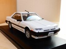 国産 名車コレクション 1/43 日産 スカイライン R30 鉄仮面 白 1983 アシェット 旧車 クラシックカー ミニカー Z_画像1