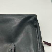 1円◆美品 ポールスミス Paul Smith ハンドバッグ トートバッグ ブリーフケース ビジネス メンズ レザー 本革 A4◎ 黒 ブラック 鞄 書類_画像9