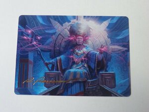 MTG 美品 【最初の平等者、アカル・パカル（8/81）】 （箔押しサイン入りアートカード） イクサラン：失われし洞窟 LCI 日 1枚迄