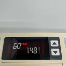 (449) Rinnai リンナイ 給湯器 リモコン BC-120V 給湯器有線リモコン 住宅設備 通電確認済み 動作未確認 中古 ジャンク_画像2