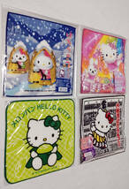 ハローキティ 雪やこんこん　SNOW FAIRY 妖精　大相撲　メロンパン　ご当地 ハンドタオル サンリオ HELLO KITTY ミニタオル プチタオル_画像1