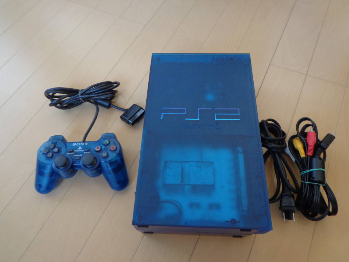 Yahoo!オークション -「ps2本体オーシャンブルー」の落札相場・落札価格