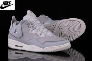 新品 28 NIKE ナイキ エア ジョーダン コートサイド 23 グレー シルバー AIR JORDAN 未使用 箱付き 本物 正規品 AR1000-003