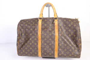 【ト足】 Louis Vuitton ルイヴィトン モノグラム キーポル50 バッグ 鞄 ボストンバッグ ファッション COZ01CAA34