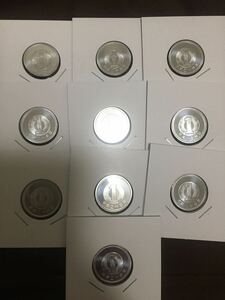 平成24年　1円硬貨　ミント出し未使用品10枚セットです。