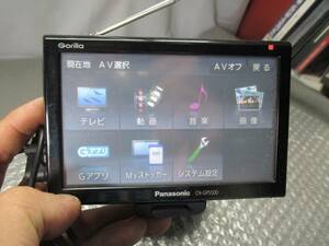 【■Panasonic gorilla CN-GP550D ポータブルナビ　電源OK】ジャンク扱いで★